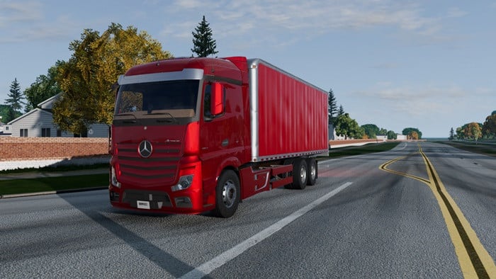 BeamNG – Mercedes-Benz Actros 6×4 (Br.963) 2017 Truck