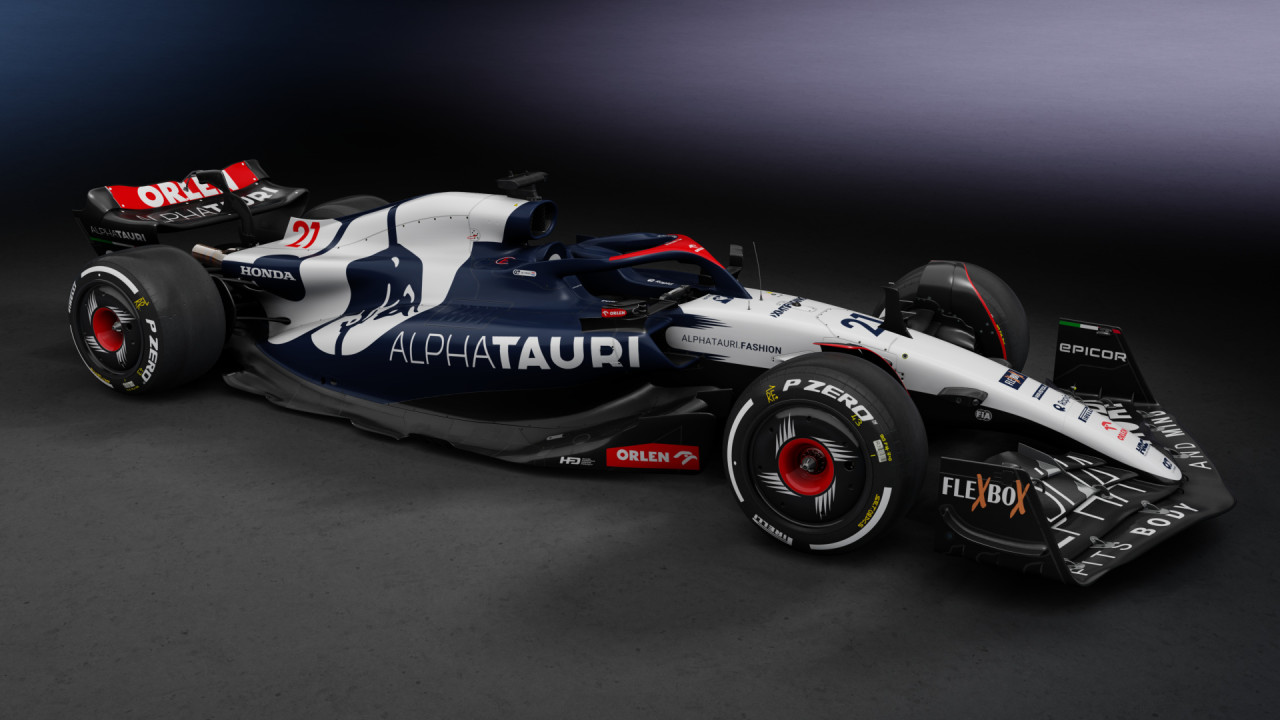 RSS Formula Hybrid 2022 AlphaTauri AT04 Livery