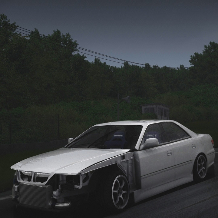 Toyota Mark 2 JZX100 restyling