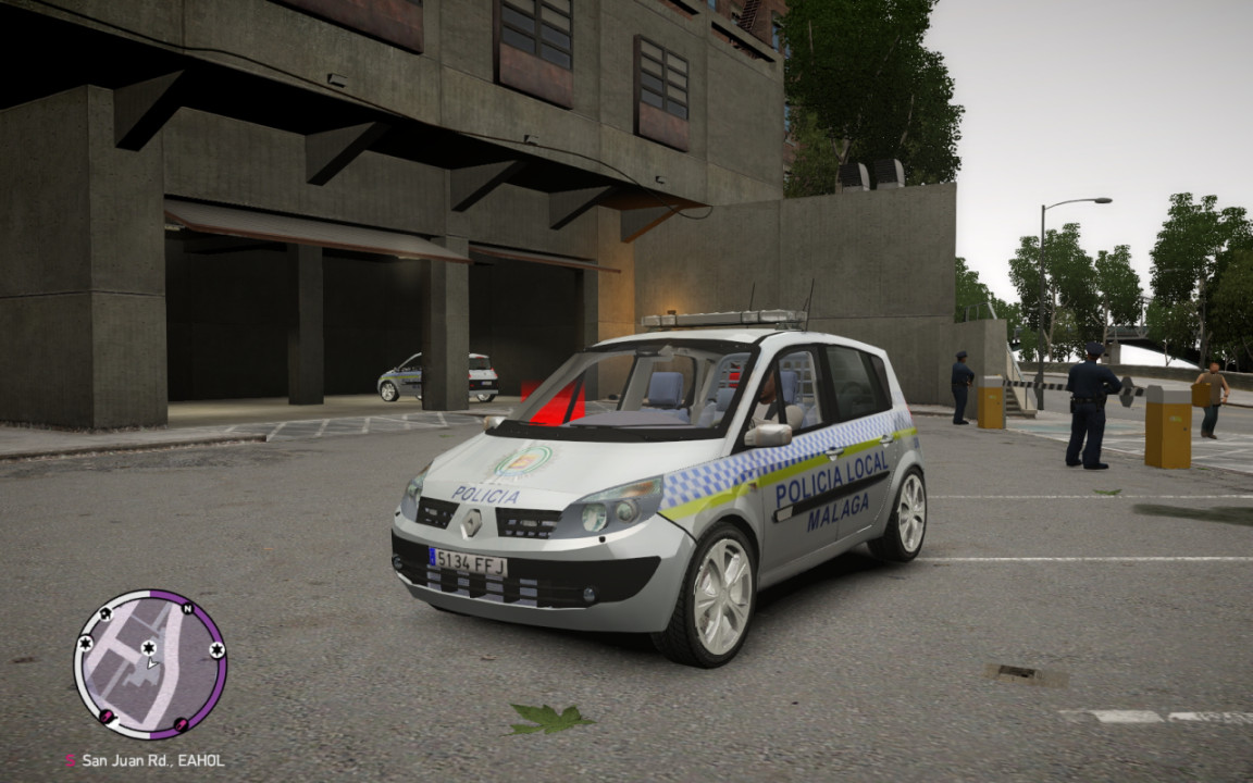 Renault Scenic PolicÃ­a Local MÃ¡laga (Spain)