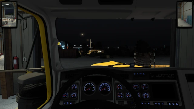 Kenworth w900 blue interior 1.0