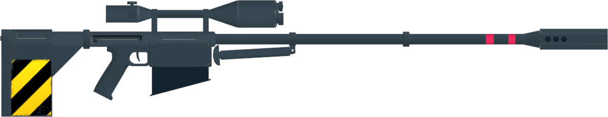 Sniper Rifle for Yoko Ritona from Gurren Lagann
