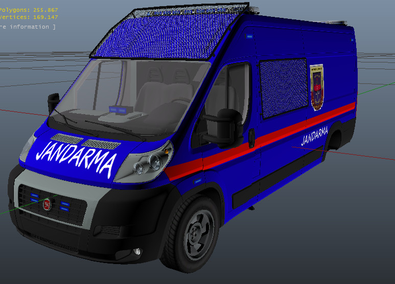 Fiat Ducato Turkish Jandarma