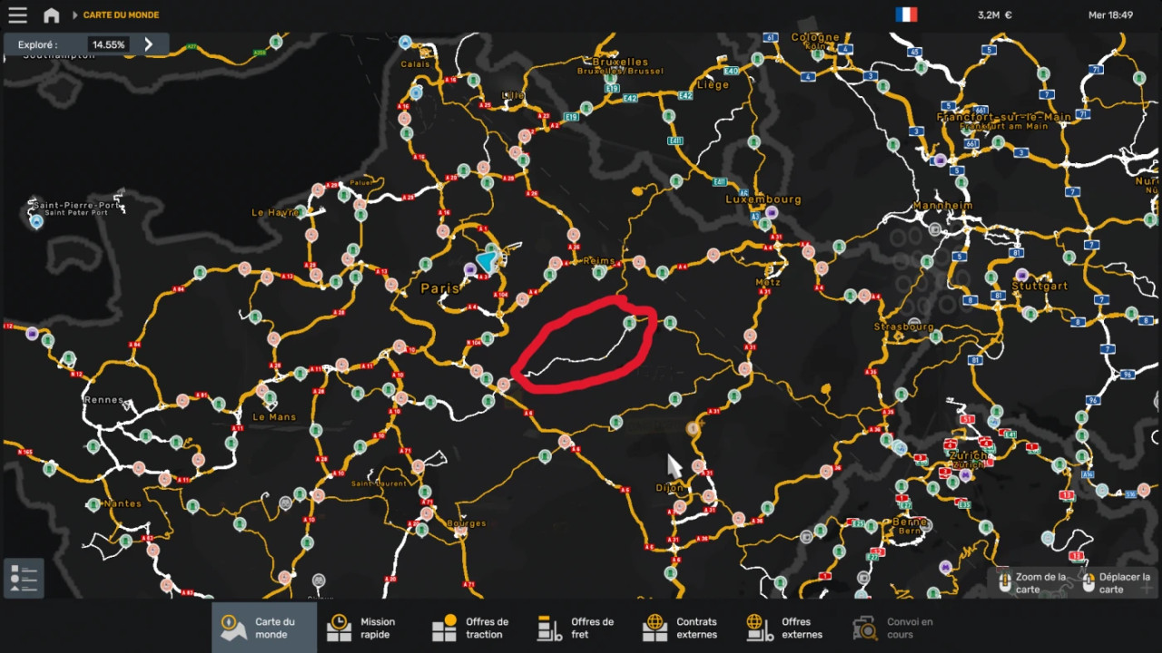 Rework near of Reims