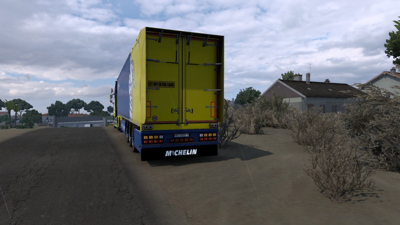 Realistic Michelin Mudflap
