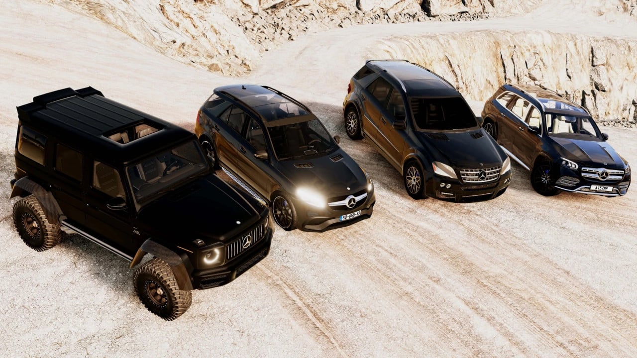 SUV Mercedes-Benz Cars Pack