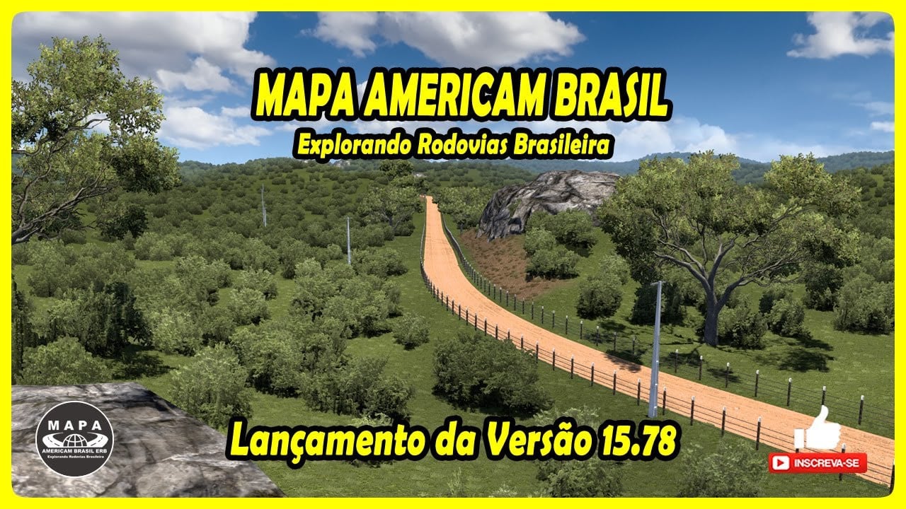 MAPA AMERICAM BRASIL