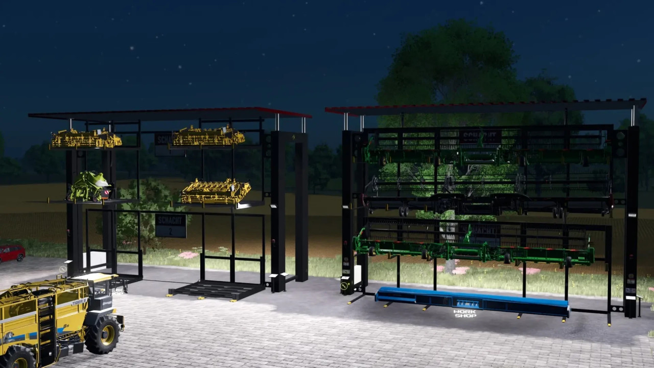 2 cutting units storage for all types of cutting units