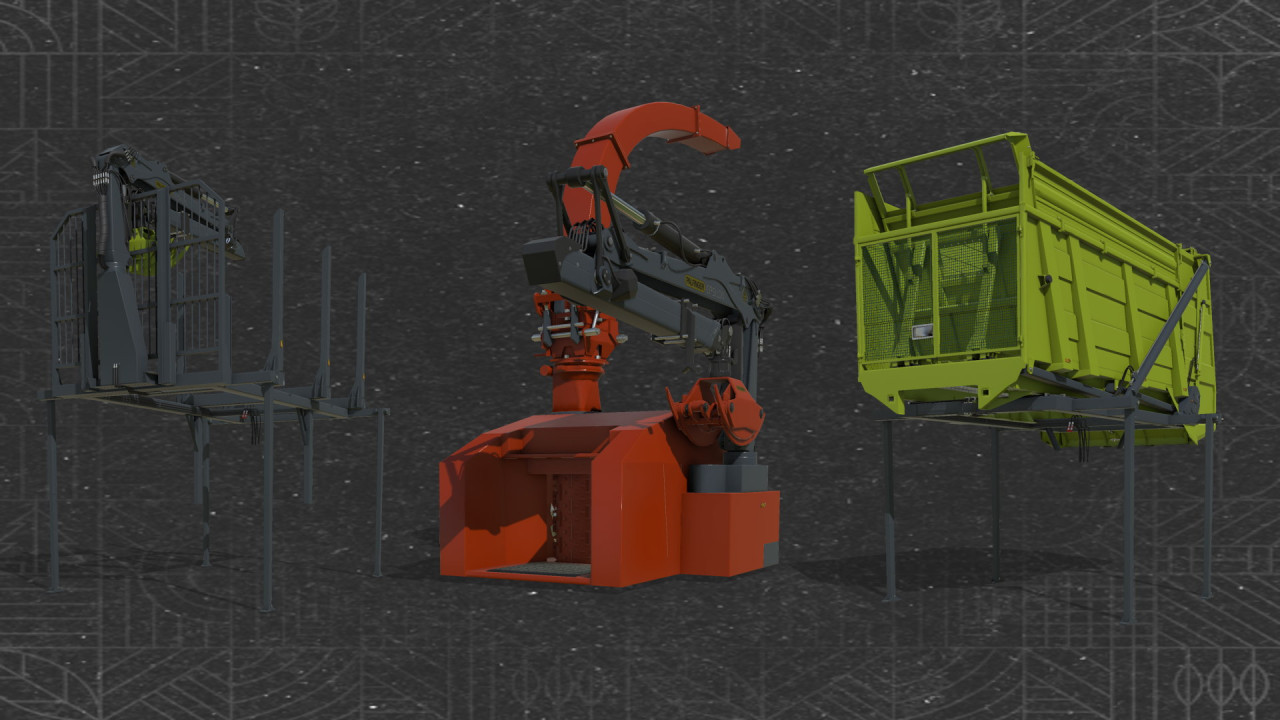 Claas Xerion Attachments