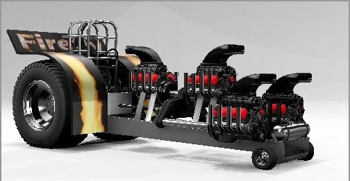 Modified Tractor Puller BIG Pack