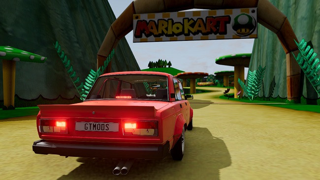 Mushroom Gorge (Mariokart Wii)