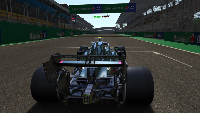 INTERLAGOS/BRAZIL- 2021 F1 TRACK SKIN