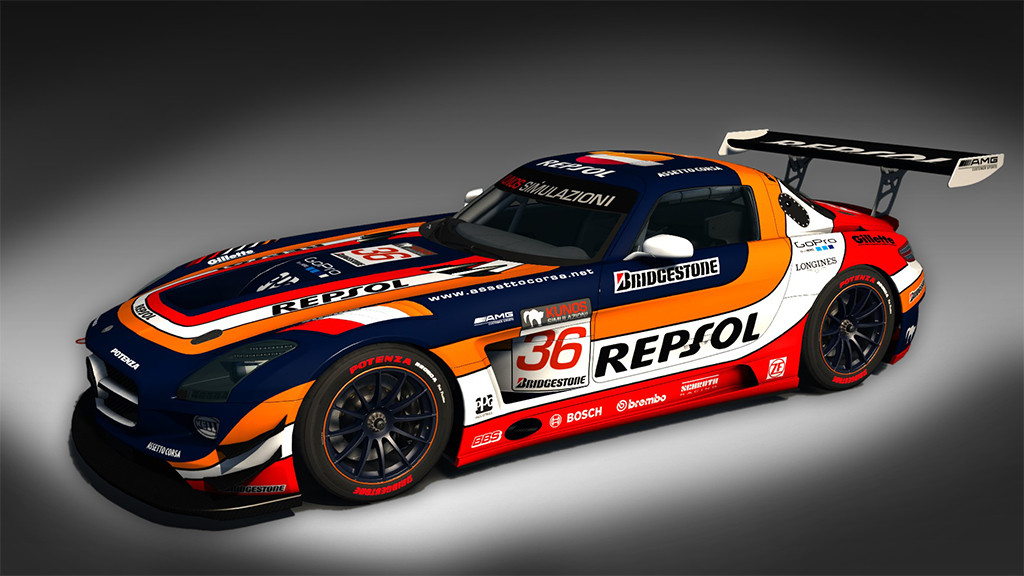 SLS AMG GT3 Repsol Racing