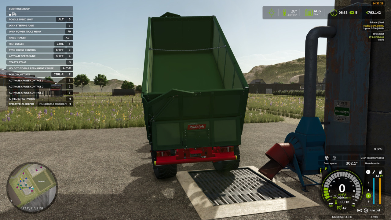 Grassdryer for Mountain Hill 2025 Map