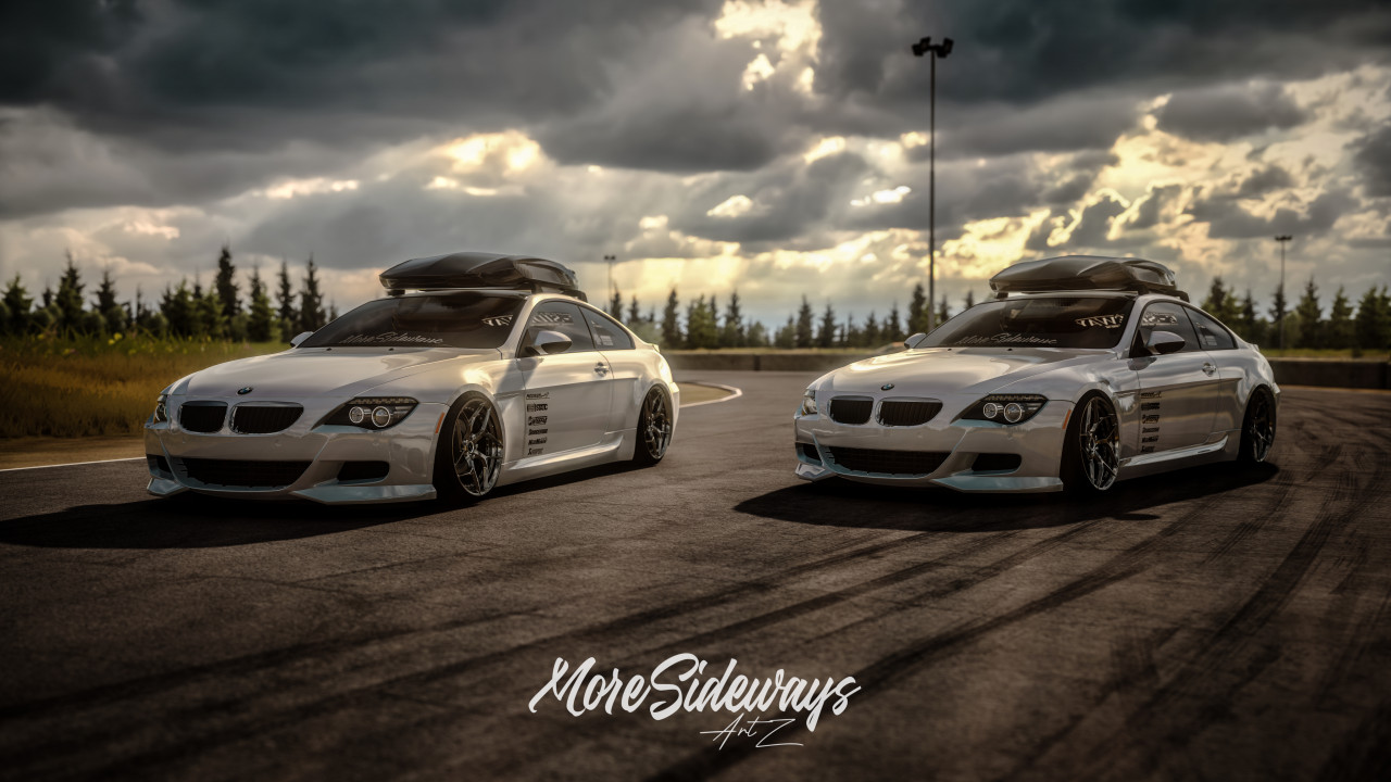MoreSideways BMW M6