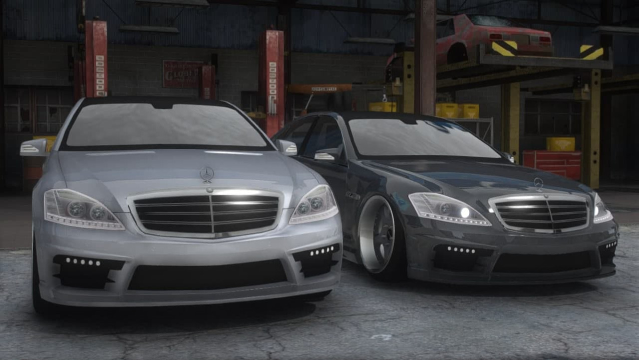 Mercedes Benz S-Class w221 Black Bison Edition 2009