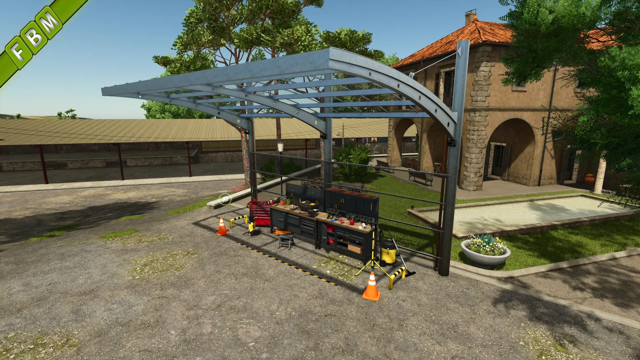 FS25 Full Service Workshop