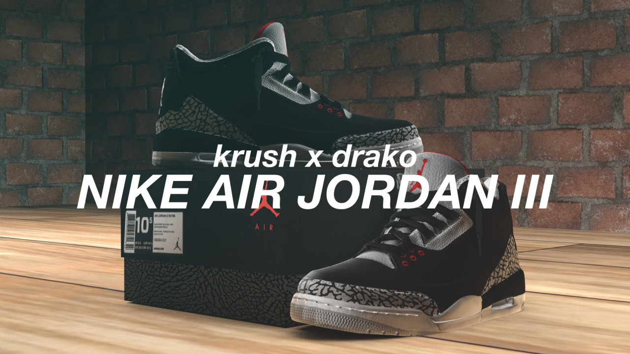 Nike Air Jordan 3 for MP Male / Female