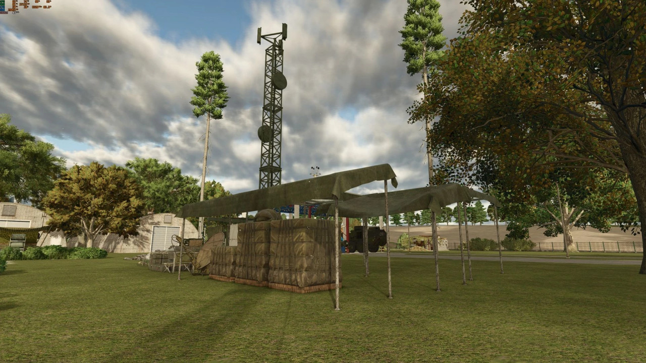 Military communications antenna