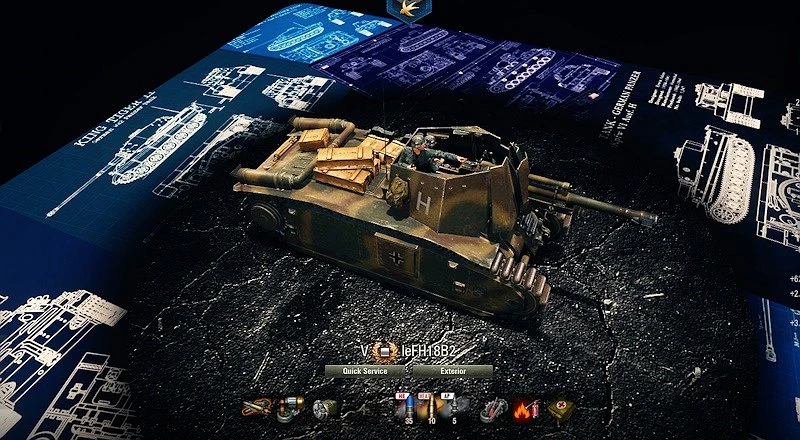 HELL ON EARTH // Custom Tank main image 1