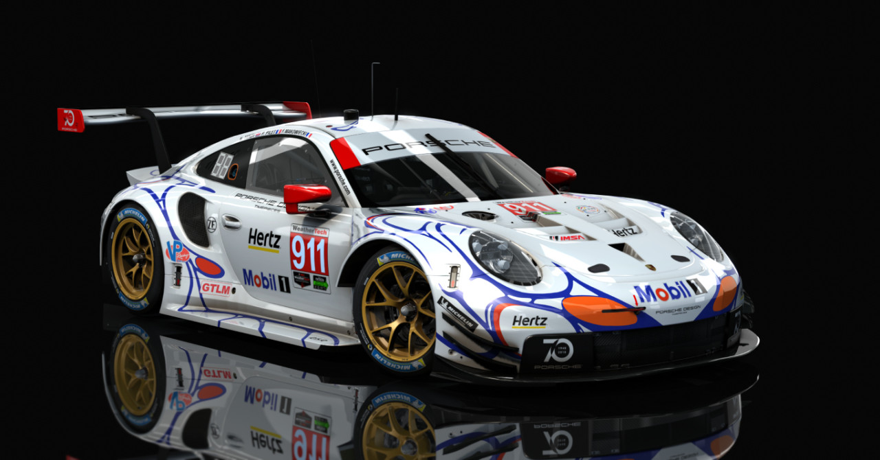 Porsche 911 RSR IMSA 2018/2019 (4K+2K)
