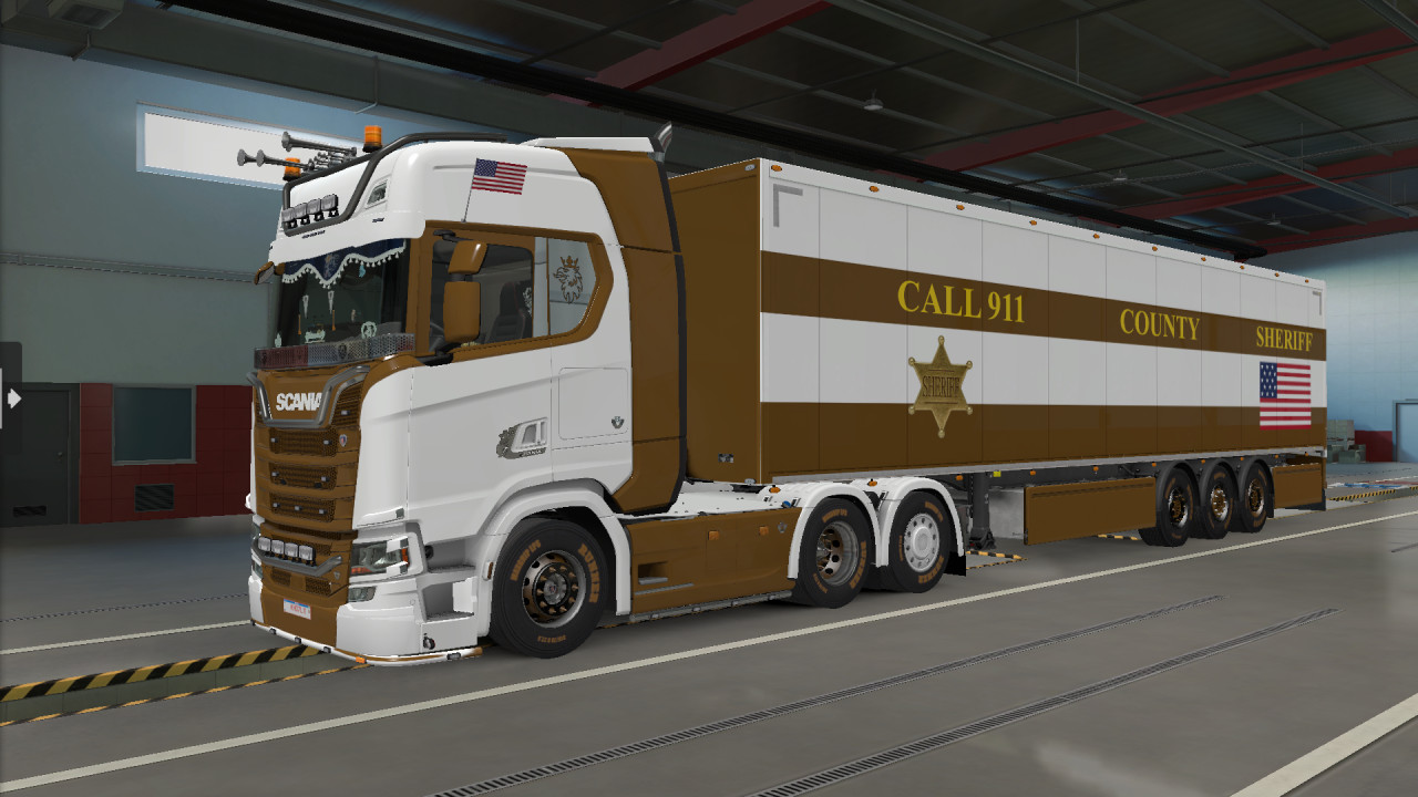 911 COUNTY SHERIFF Skin