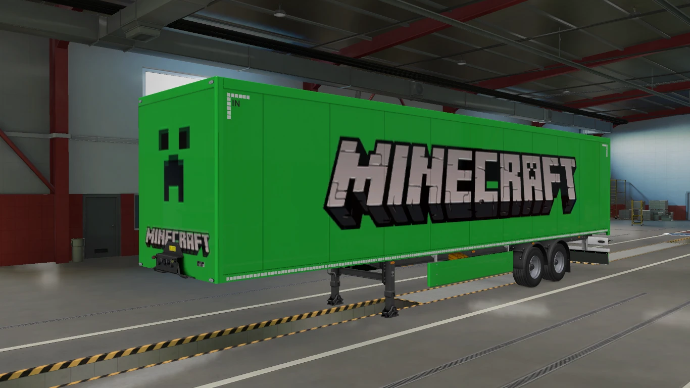Minecraft Trailer Skin + Mudflap 0.1 thumbnail 6