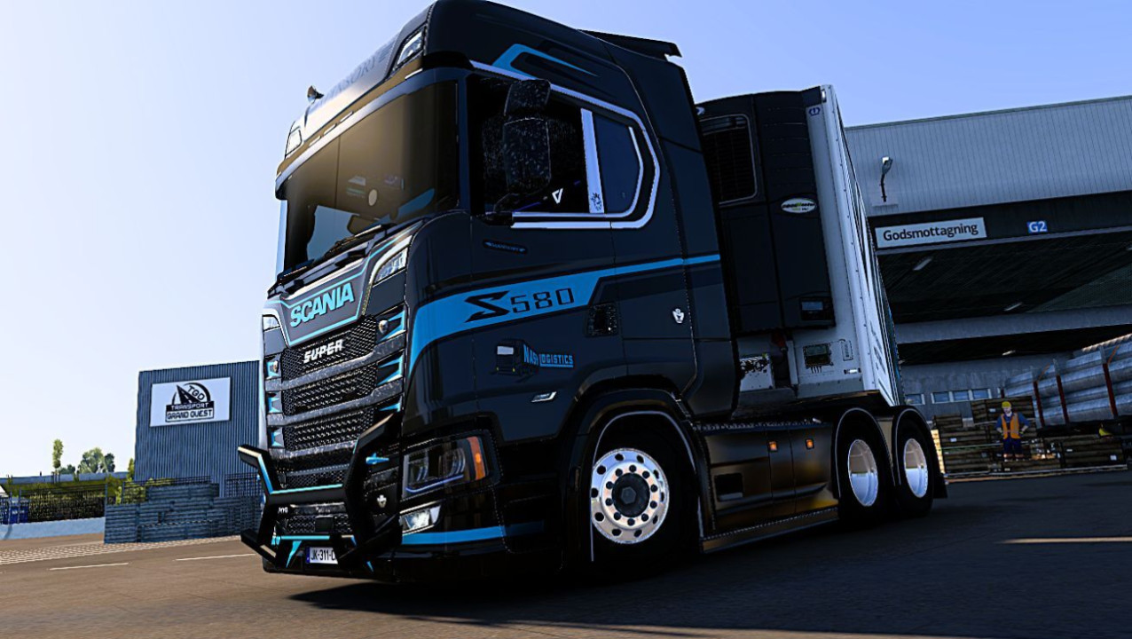 Scania S Optimus mansory Skin with bullbar