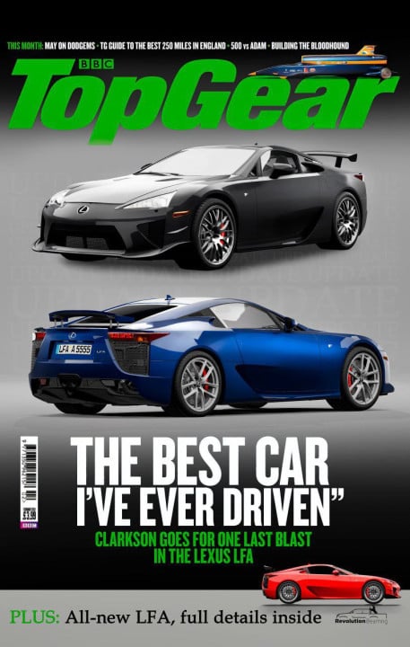 UPDATE Lexus LFA