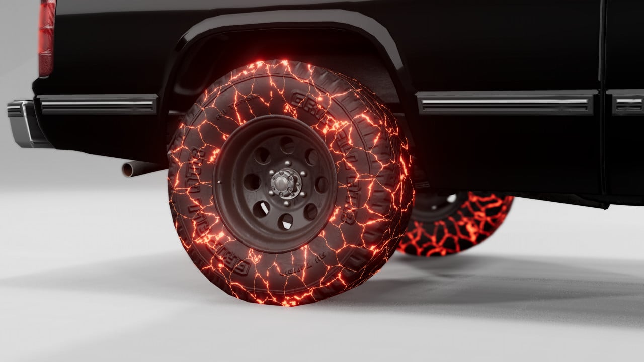 Universal Glowing Tyres (Tires)