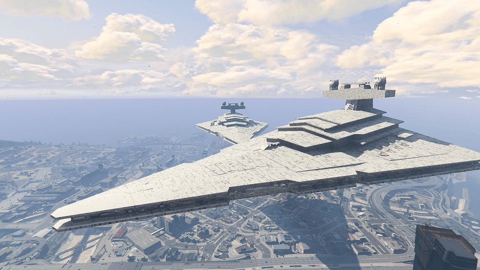 Imperial Star Destroyer Blimp