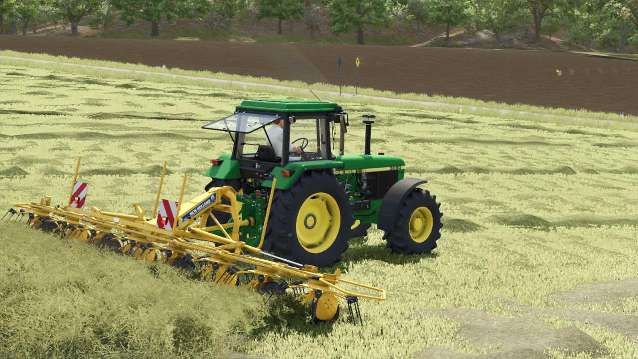 New Holland tedders and windrowers