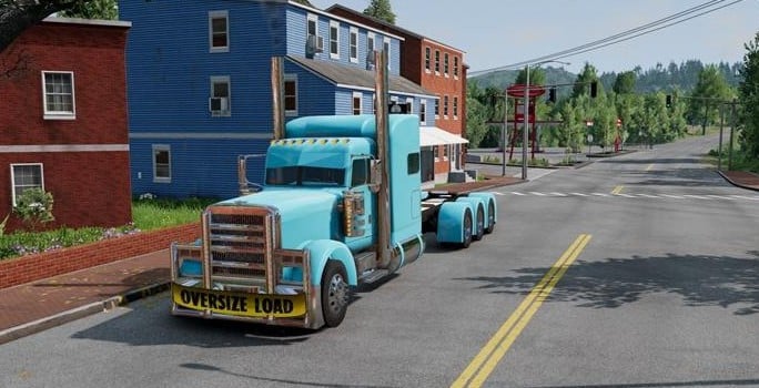 Peterbilt W900 MS Semi