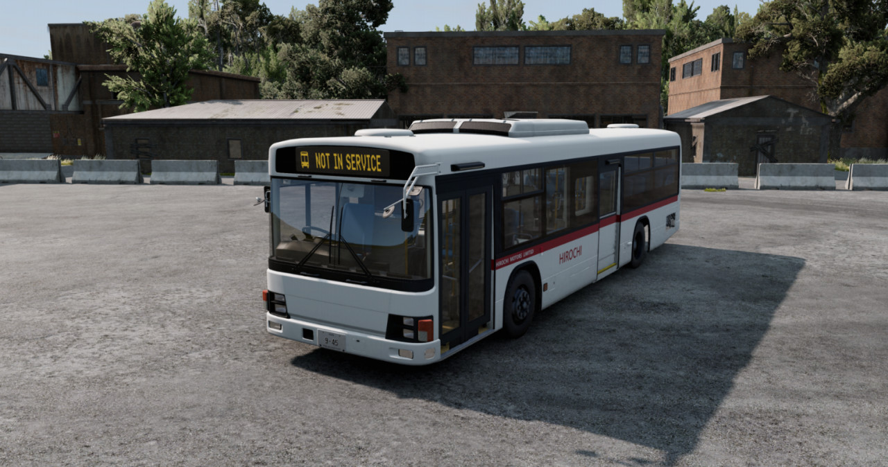Hirochi Aero Japanese Bus