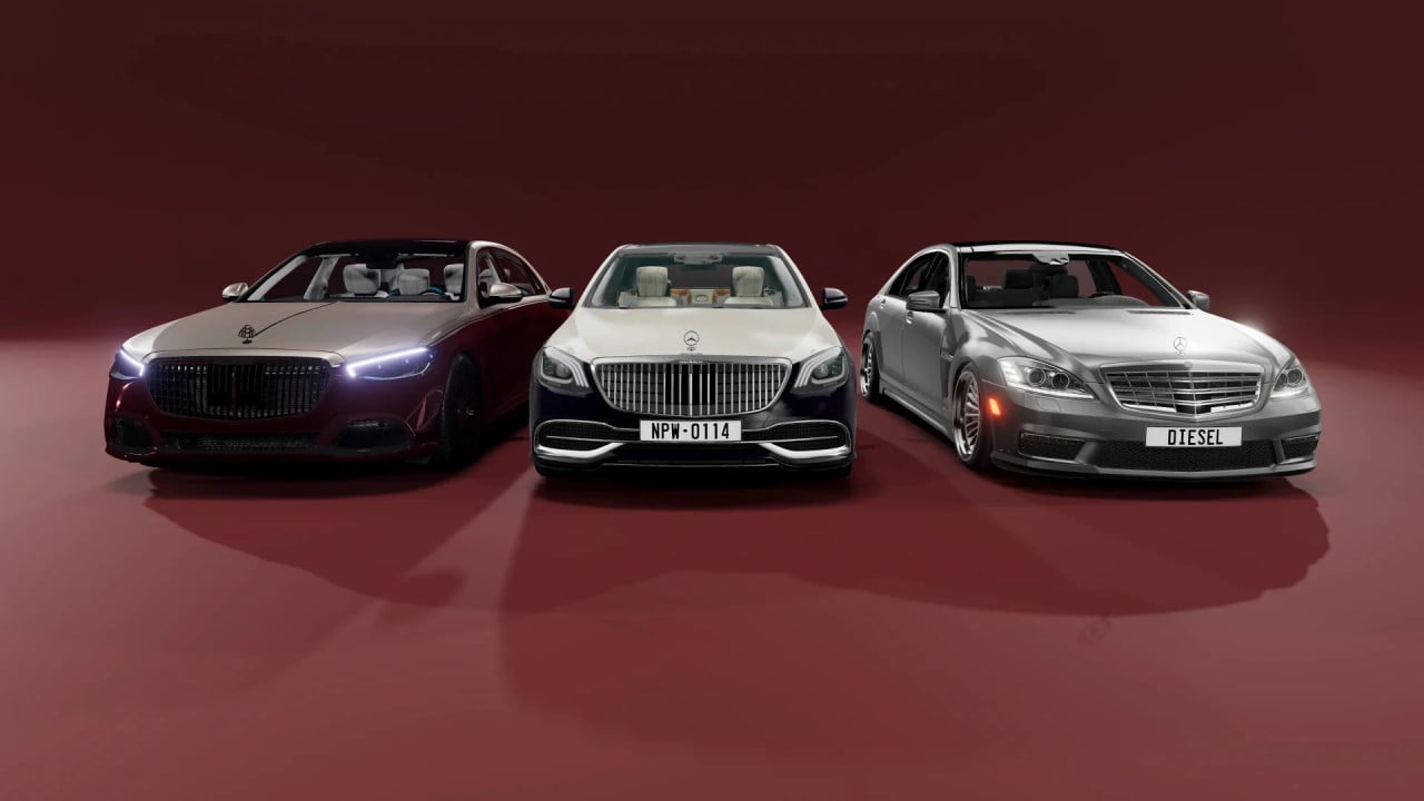 Mercedes S class Maybach Pack (AMG + Brabus + Mansory)