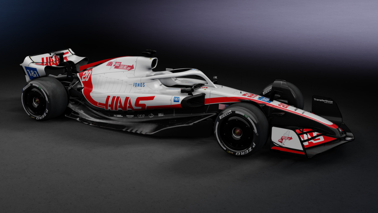 VRC Formula Alpha 2022 HAAS VF22 Livery