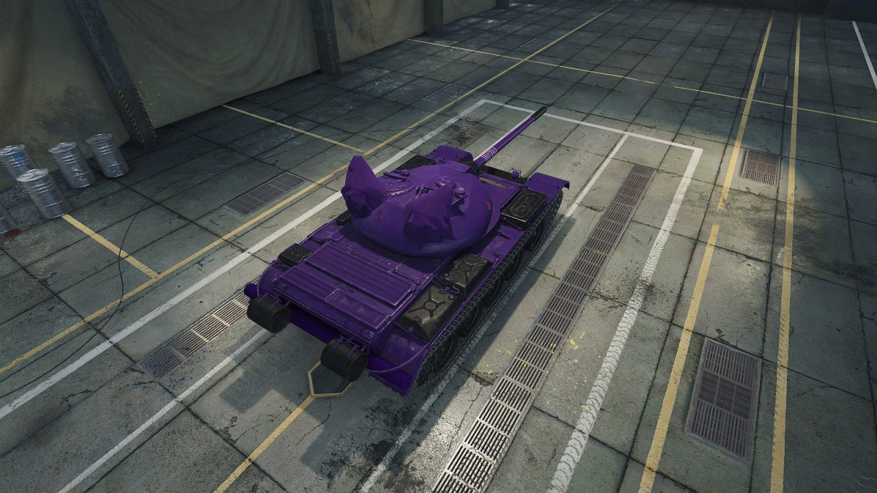 Purple T-54 Cat Remodel
