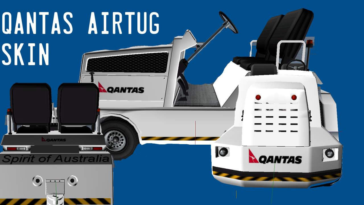 Qantas Australia Airtug Skin