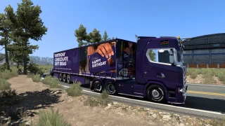 Cadbury Chocolate Trailer Skin 1 thumbnail 12