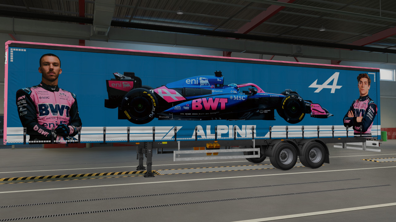 Combo Trailer Formula 1 Skins