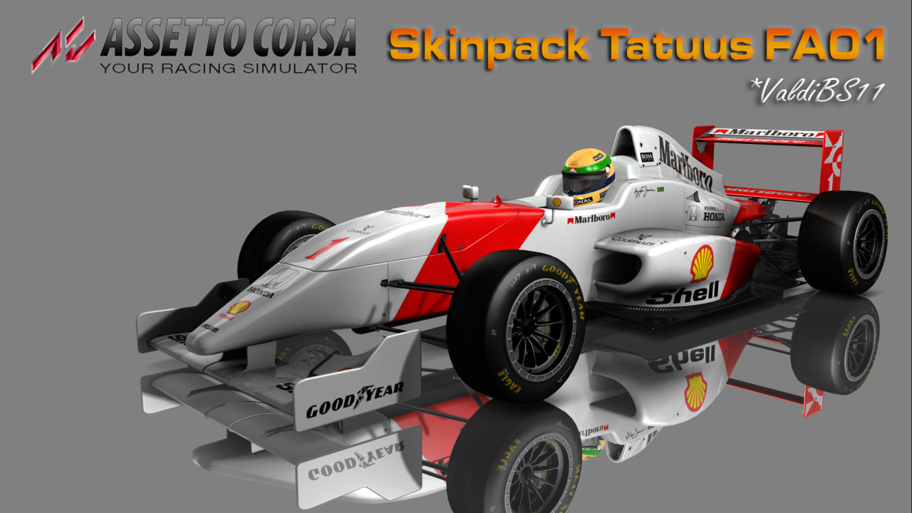 Skinpack Tatuus FA01 (21 skins)