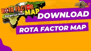 Rota Factor Map With New Dangerous Road 1.20 - ETS 2