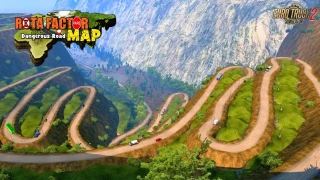 Rota Factor Map With New Dangerous Road 1.20 - ETS 2