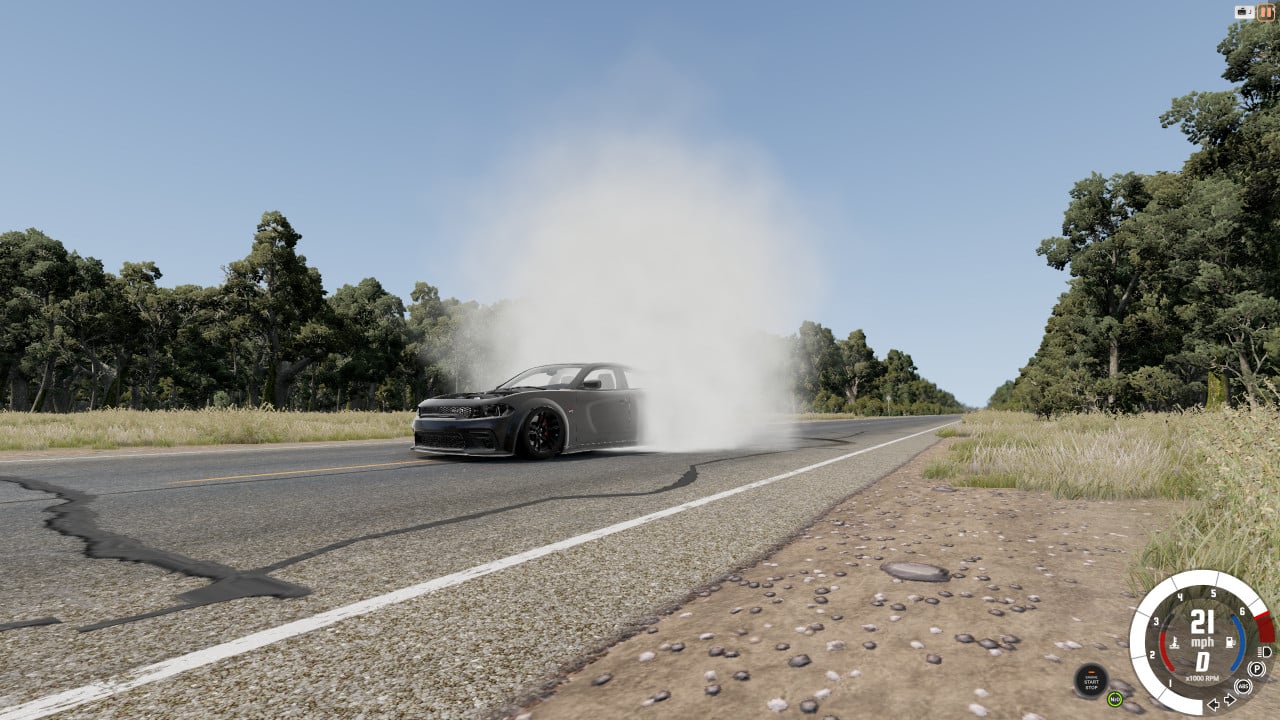 Tire Smoke Car Tire Smoke