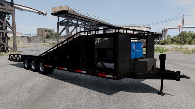 Baja Crew 30ft Raised Deck Trailer