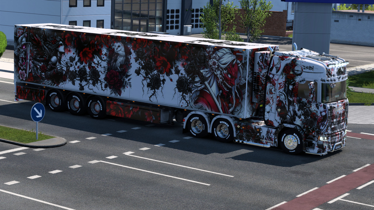 Scania demon woman skin