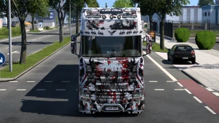 Scania demon woman skin 1.55 thumbnail 11