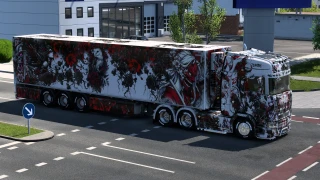 Scania demon woman skin 1.55 thumbnail 12