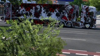 Scania demon woman skin 1.55 thumbnail 16