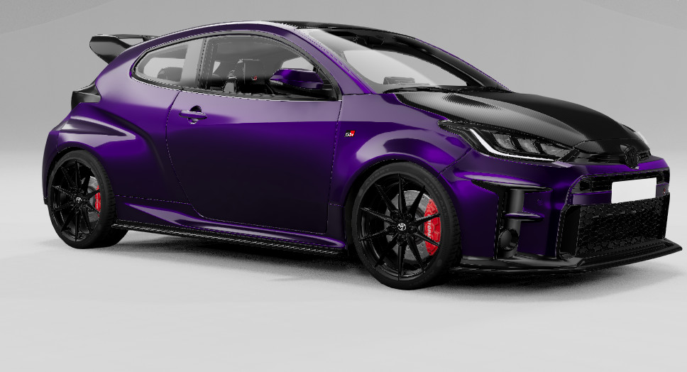 دانلود مود تویوتا یاریس GR 2020 بازی BeamNG.Drive ورژن 0.36